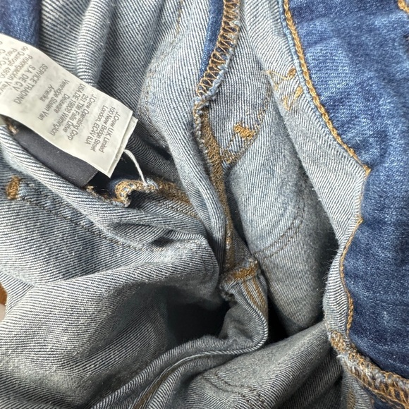 Madewell Blue Jean Denim Side Zipper Skinny Overalls in Jansing Wash Size Small - Picture 14 of 16